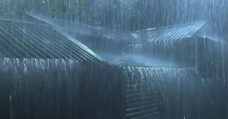 ভারি বৃষ্টির প্রতীকী চবি